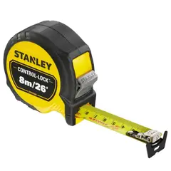 STANLEY - WINCHA MAGNETICA CINTA METRICA CONTROL LOCK 8 MTS