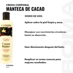 GENERICO - PACK 3 CREMA CORPORAL MANTECA DE CACAO 500ML