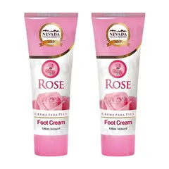 NEVADA NATURAL PRODUCTS - PACK 2 CREMA DE ROSAS PARA PIES 120ML NEVADA