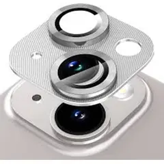 GENERICO - Protector De Camara Para Iphone 15 Y 15 Plus Silver