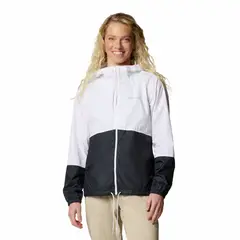 COLUMBIA - Casaca Para Mujer Cortaviento Flash Forward II Blanca