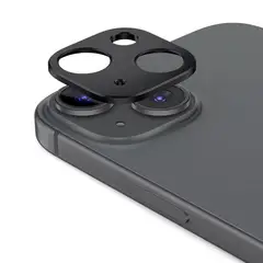 GENERICO - Protector De Camara Para Iphone 15 Y 15 Plus Black