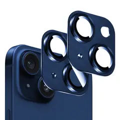 GENERICO - Protector De Camara Para Iphone 13 Y 13 Mini AZUL