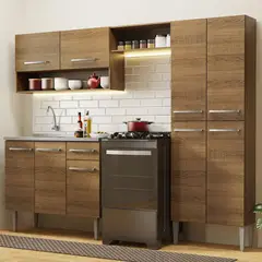 MADESA - Mueble de Cocina Integral Emilly 229 cm Con Lavadero 10