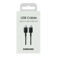 SAMSUNG - CABLE CARGA RÁPIDA TIPO C A C NEGRO