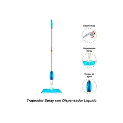 GENERICO - Trapeador Spray con Dispensador Líquido