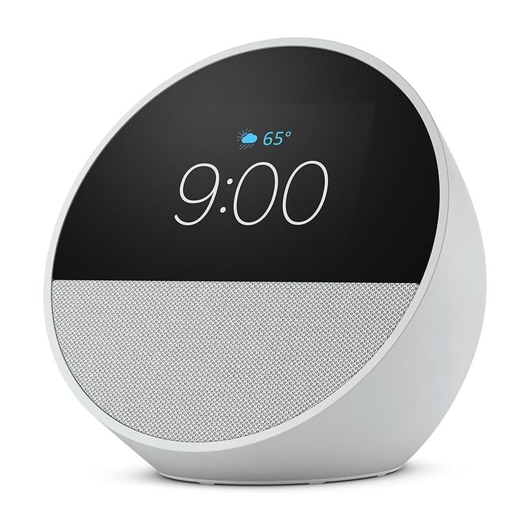 Echo Spot Despertador Inteligente con Alexa - Mod 2024 - Blanco