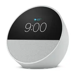 AMAZON - Echo Spot Despertador Inteligente con Alexa - Mod 2024 - Blanco