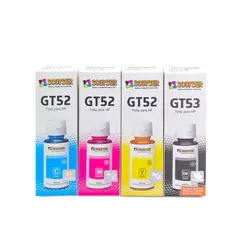 SCOYSER - JUEGO DE TINTAS COMPATIPLES PARA HP GT52 GT53