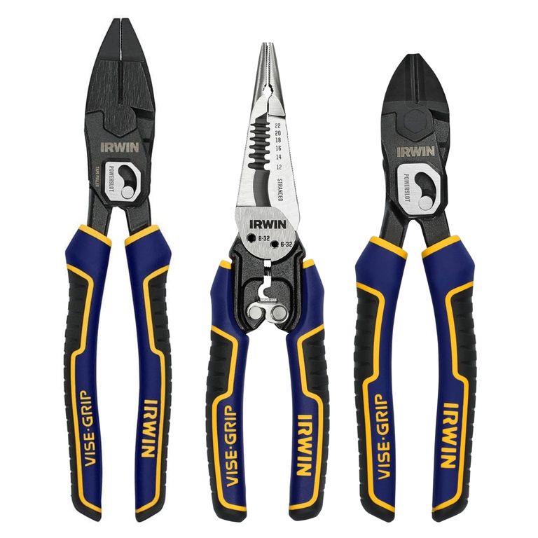 KIT ALICATES ELECTRICISTAS INDUSTRIAL ALTA CALIDAD