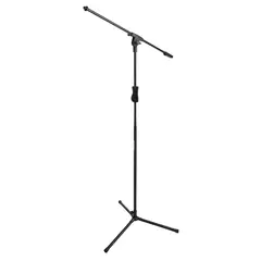 ALL SOUND - Pedestal de microfono Pesado de metal con gatillo