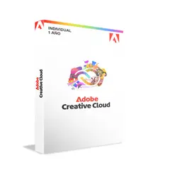 ADOBE - Creative Cloud Personal, 1 año, 1 usuario