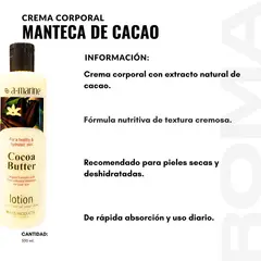 GENERICO - CREMA CORPORAL MANTECA DE CACAO 500ML