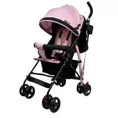 BABY CAM - Coche bastón valencia rosado