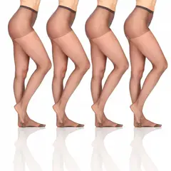 CAFFARENA - Pack X4 Panty Pret a Porte con Puntera 1112