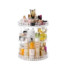 RYBIU IMPORT - Organizador de Maquillaje Acrilico y Giratorio 360 Grados