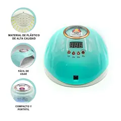 RYBIU IMPORT - Pack6 Farol para Uñas Oso Verde Agua