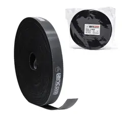 LANCOM - CINTA VELCRO DE AJUSTE 14MM 20MTS PARA AMARRE GRIS
