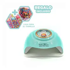 RYBIU IMPORT - Farol para Secado de Uñas Oso Verde Agua Y+Ligas de Regalo