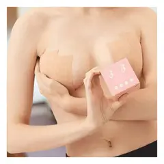 RYBIU IMPORT - Pack12 Tiras de Realzamiento de Pecho en Color Nude