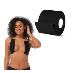 RYBIU IMPORT - Pack2 Cintas para Levantamiento de Senos en Color Negro