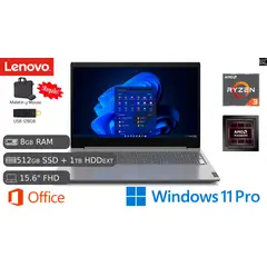 LENOVO - V15 G4 IRU Core i3-1315U 24GB RAM 512GB SSD + 1TB HDD EXTERNO + MALETIN + MOUSE + COOLER