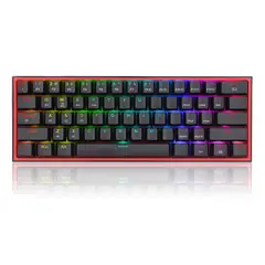 REDRAGON - Teclado Fizz Pro-Inalámbrico Negro