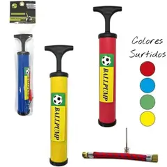 GENERICO - Mini inflador manual para bicicleta pelotas