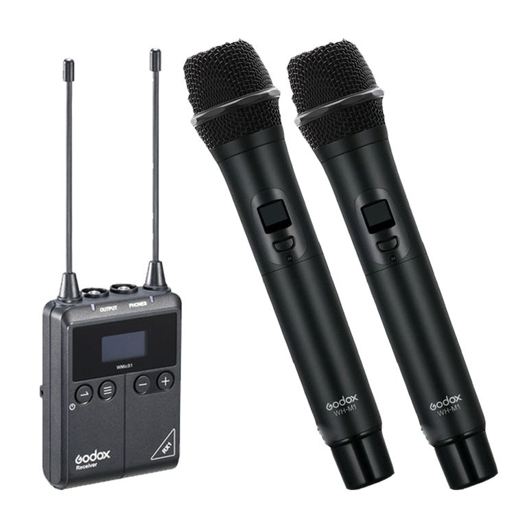 Kit Microfono Inalambrico RX1 2WH-M1