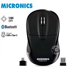 MICRONICS - Mouse Inalámbrico Mocronics Freedom 2 MIC M723-2M Bluetooth 2.4GHz
