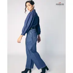 JHAN HIDS - Pantalón Ballon Denim Marella