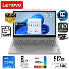 LENOVO - Laptop V15 G4 IRU Intel® Core™ i7-13620H 8GB RAM 512GB SSD Intel® Iris® Xe Graphics - 83A100QXLM