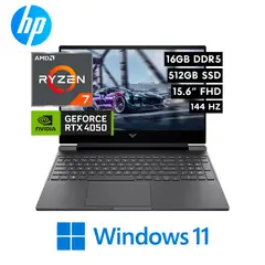 HP - Laptop Gaming Victus 15-FB3093DX - AMD RYZEN 7 7445HS 16GB 512GB RTX 4050 6GB 15.6″ FHD 144Hz W11