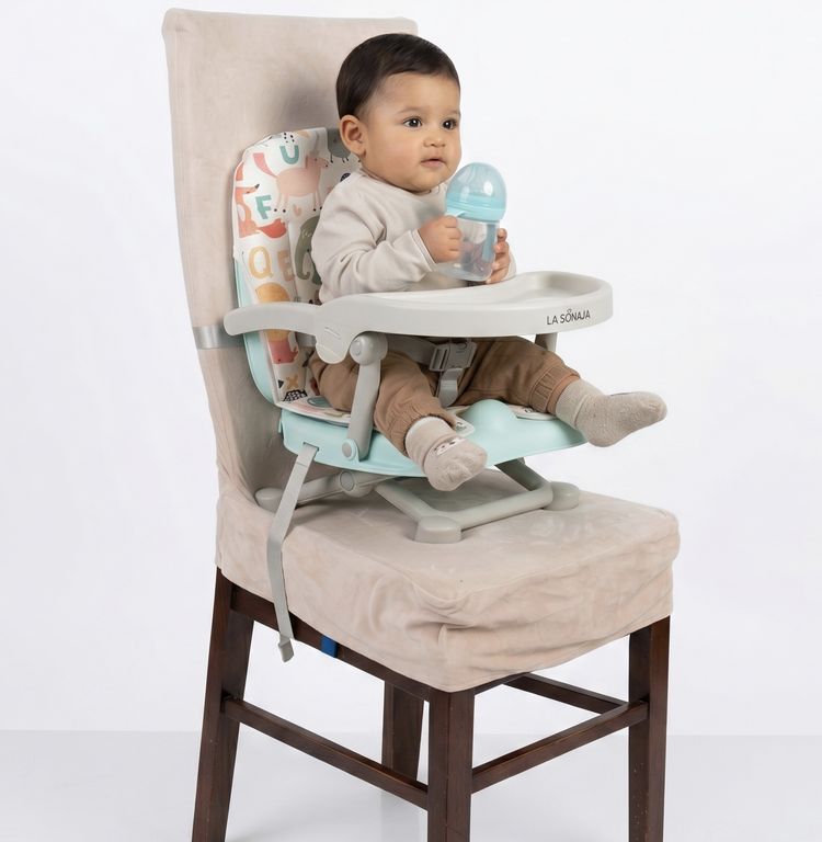 SILLA DE COMER BEBÉ BOOSTER PORTÁTIL