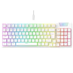HAVIT - TECLADO GAMENOTE KB885L-SP MECANICO SWITCH RED LED-RGB