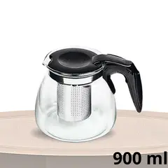 ICHIMATSU - Tetera de vidrio borosilicato con filtro 900 ml.