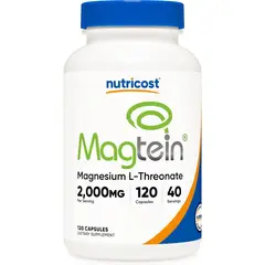 NUTRICOST - Treonato de magnesio magtein 120 capsulas