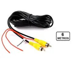 OEM - Cable Video Rca Av Camara Retroceso 6 Metros