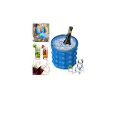 GENERICO - Hielera de silicona Portátil Cubo ICE Maker