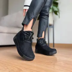 GENERICO - Botin Mujer Pecuchito Interior 2086-52 Color Negro