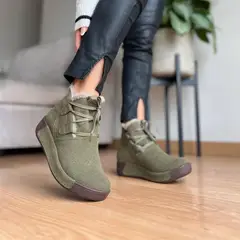 GENERICO - Botin Mujer Pecuchito Interior 2086-52 Color Verde