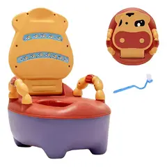 GENERICO - Bacín de Entrenamiento para Bebé Niños Vaquita Rojo