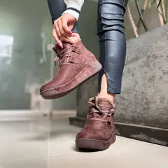 GENERICO - Botin Mujer Pecuchito Interior 2086-52 Color Marron