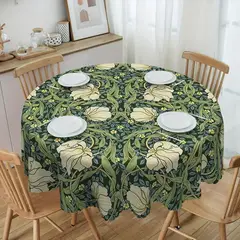 PUREPOWER - Mantel Redondo Flores Vintage 150x150cm