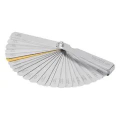 TRUPER - Calibrador de Bujías y válvulas 32 hojas STD mm