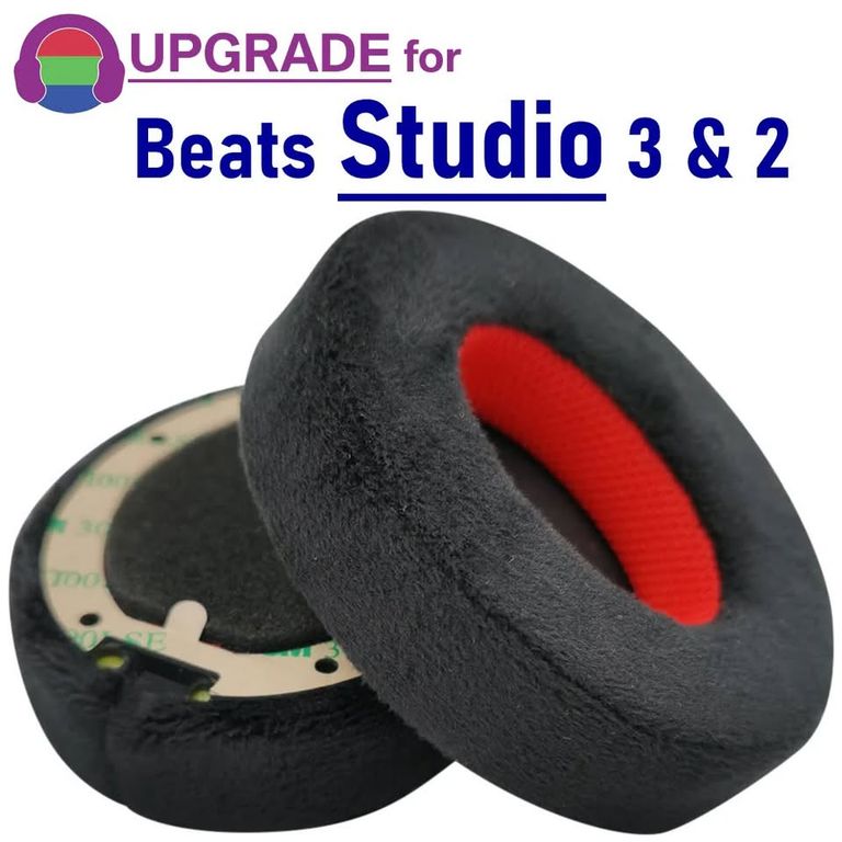 Almohadillas Misodiko para audifonos Beats Studio 3 y Studio 2 velour