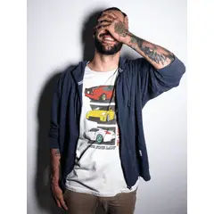 GENERICO - Camiseta Nissan 350Z Polo 370Z Carro Fairlady Algodon Peruano