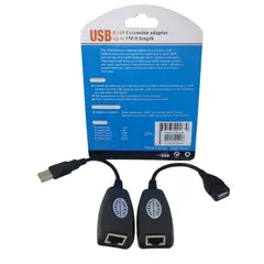 GENERICO - Extensión Usb A Rj45 Utp Ethernet Adaptador Lan 50 Metros