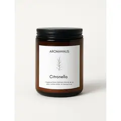 GENERICO - Vela de Citronela ambar 200 gramos