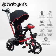 BABY KITS - Triciclo 360° Reily Rojo